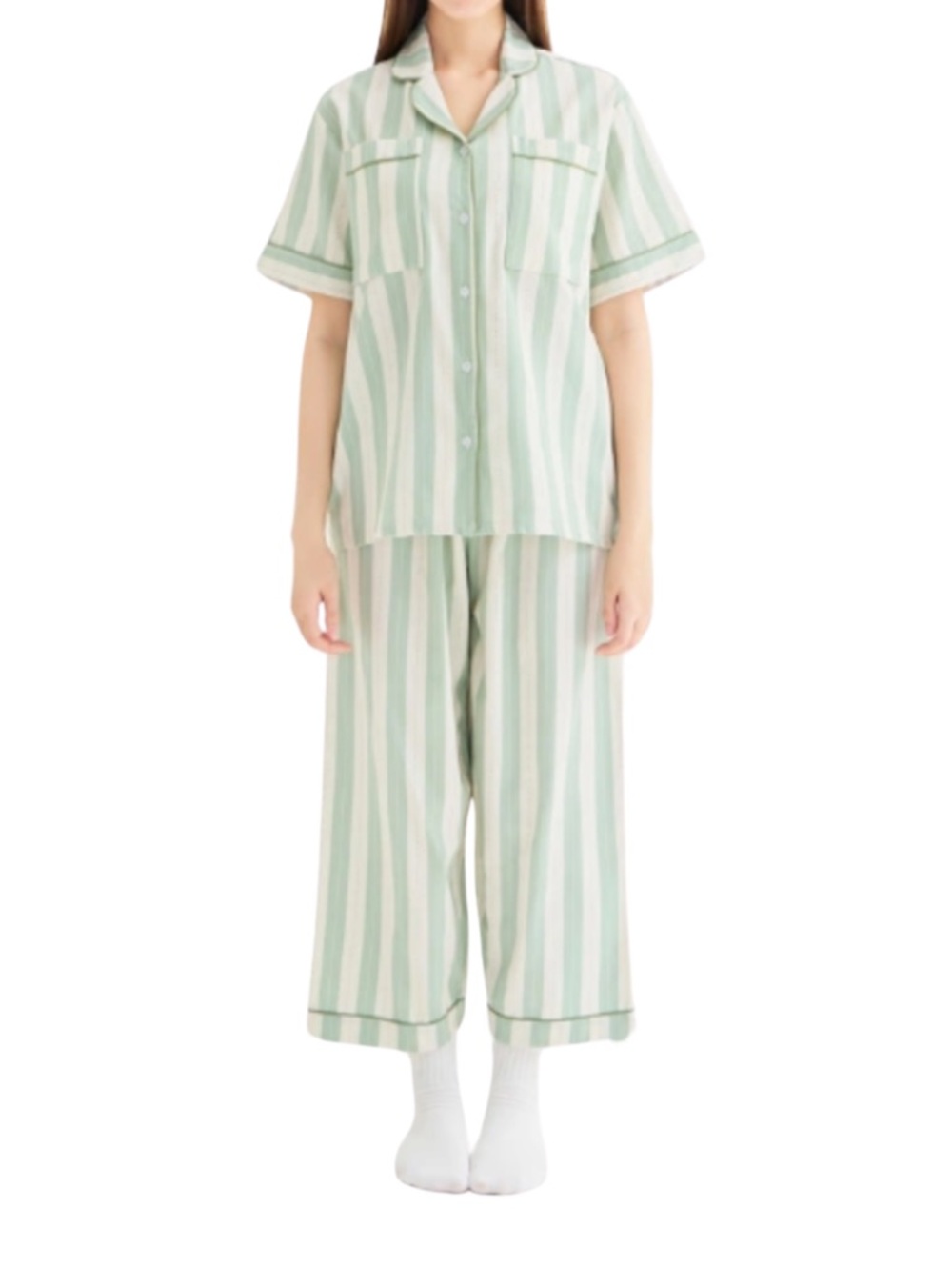 NWT Slip to Sleep Matcha Pants Set - No-Bra Pajamas - Size M